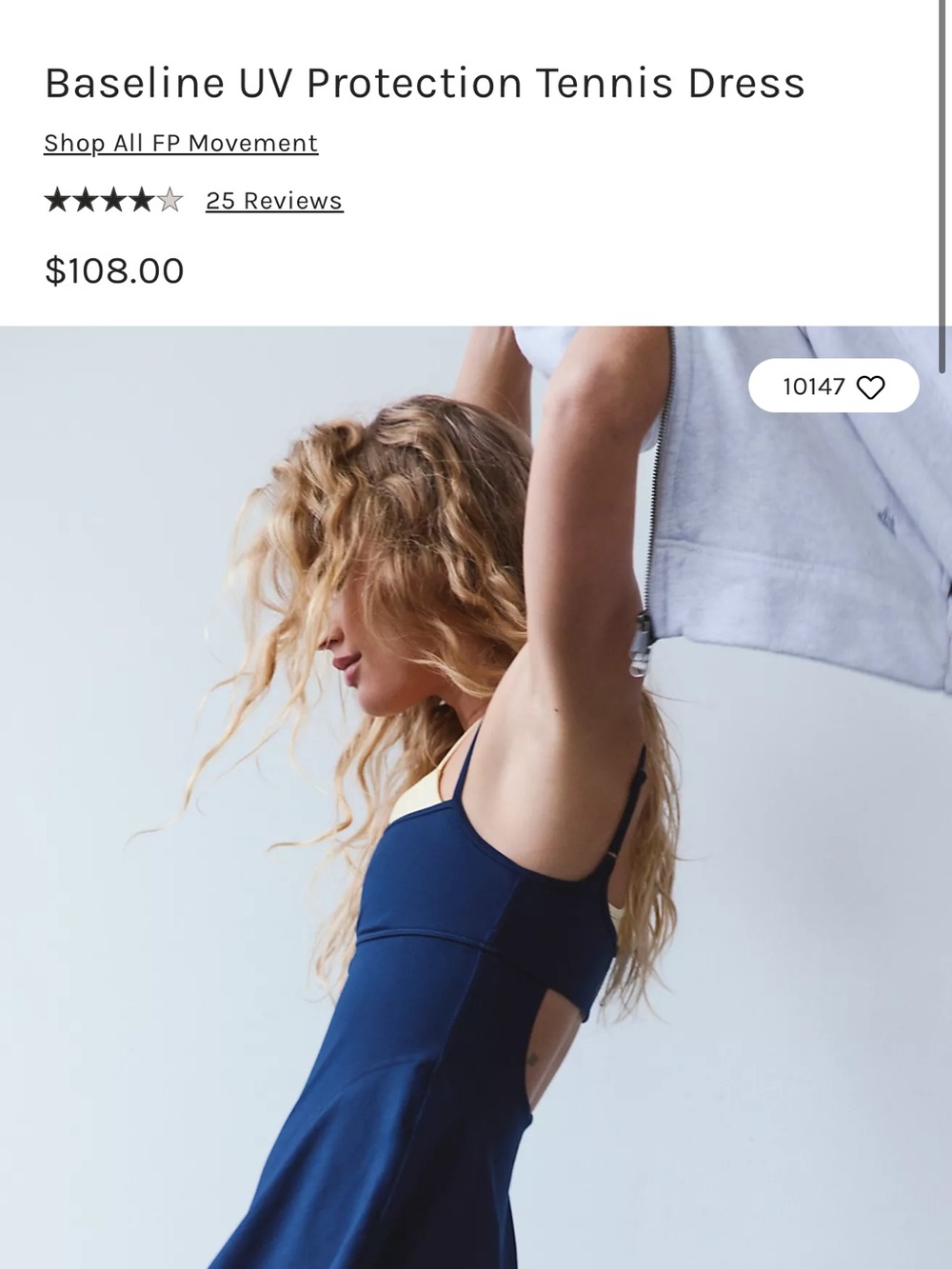 Free People Baseline Tennis Dress